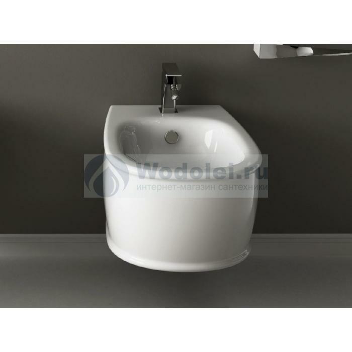 Биде белое матовое