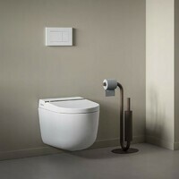 Artceram Hype KHYV001 01 00 с крышкой биде и пультом управления, покрытие Saniglaze