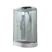 AvaCan 110x80 EM2811LT стандартная, стекло прозрачное, профиль хром, левая