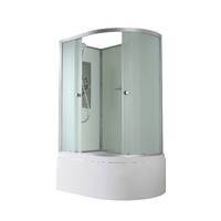 AvaCan 120x80 D5012LN без крыши, стекло матовое, профиль хром, левая