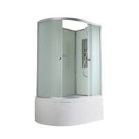 AvaCan 120x80 D5012RN без крыши, стекло матовое, профиль хром, правая, правая