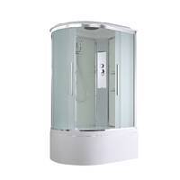 AvaCan 120x80 EM5812R стандартная, стекло матовое, профиль хром, правая