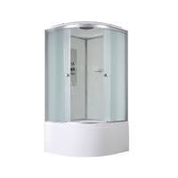 AvaCan 80x80 D5080 стандартная, стекло матовое, профиль хром