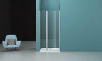 BelBagno Etna 80 см прозрачное стекло профиль хром, дверь открывается наружу