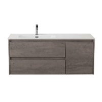 BelBagno Kraft 100 см подвесная, Cemento Grigio