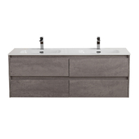 BelBagno Kraft 140 см подвесная, Cemento Grigio