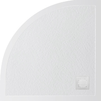 BelBagno UNO 80x80 TRAY-MR-UNO-R-80-550-35-W-BO с сифоном, белый