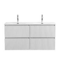 BelBagno Uno 120 см UNO-1200-4C-SO-BO подвесная, Bianco Opaco