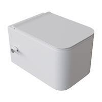 Boheme Mane 970-SET-2-MW матовый белый, с крышкой микролифт