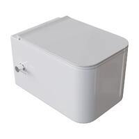 Boheme Mane 970-SET-2-W белый, с крышкой микролифт