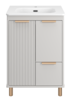 Brevita Risacca 60 см RIS-06060-0342Я напольная, серая