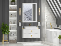 Brevita Sevilla 90 см подвесная, белая