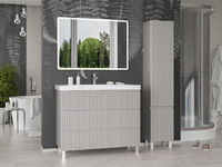 Brevita Victory 105 см напольная, серый шелк