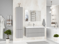 Brevita Victory 105 см подвесная, серый шелк