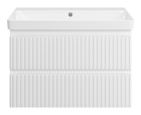 Brevita Victory 75 см VIC-09080-0102Я подвесная, белая