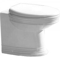 CeramaLux 2474 с крышкой микролифт, белый глянцевый