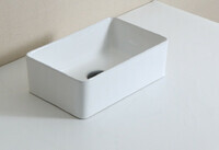 CeramaLux 37 см 6230 белая глянцевая