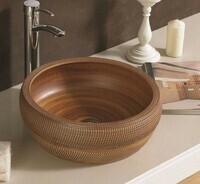 CeramaLux 42x42x14.1 см J2055, керамическая, коричневая матовая