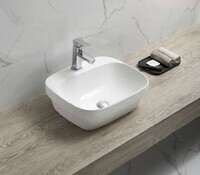 CeramaLux 50 см 78597 белая глянцевая