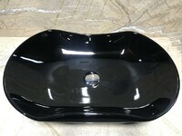 CeramaLux 91 см 9175AB черно-глянцевая