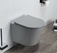 CeramaLux B2330-3MH светло-серый, с крышкой микролифт