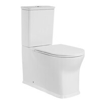 CeramaLux TR999 с крышкой микролифт, смыв торнадо, белый глянцевый