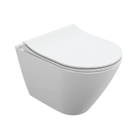 Cersanit City 64822 безободковый, с крышкой микролифт, белый