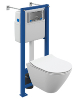 Cersanit City 64917 безободковый, с крышкой микролифт