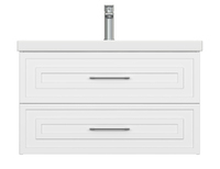 Cersanit Classic 78 см 69090 подвесная, белая матовая