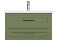 Cersanit Classic 78 см 69092 подвесная, зеленая матовая