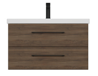 Cersanit Lara 78 см 69160 подвесная, орех табак