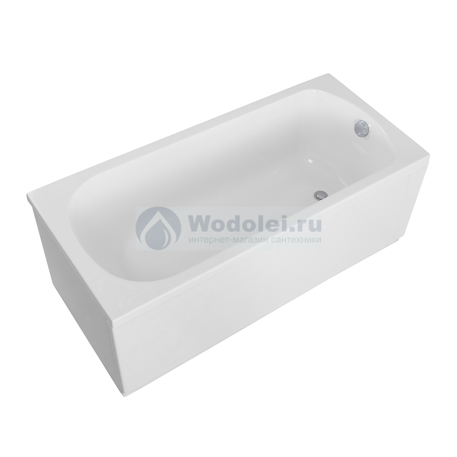 Ванна акриловая Cezares Eco 165x70 ECO-165-70-41-W37 белая