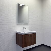 Comforty Ангара 60 см, дуб темно-коричневый, подвесная 