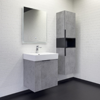 Comforty Асти 60 см бетон светлый, подвесная 