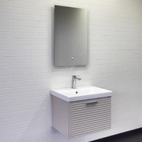 Comforty Касабланка 60 см, серый шелк, подвесная 