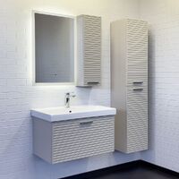 Comforty Касабланка 80 см, серый шелк, подвесная 