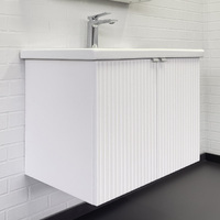 Comforty Лима 70 см, белая матовая, подвесная 