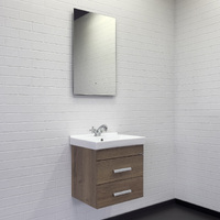 Comforty Никосия 50 см, дуб темный, подвесная 