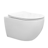 Comforty CF40253T безободковый, с сиденьем микролифт, белый