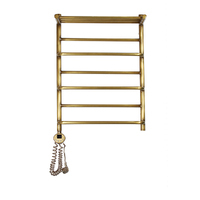 Domoterm Орфей с полкой П7 500x700 АБР EL античная бронза