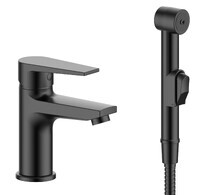 Esko Budapest black BT27HB с гигиеническим душем, черный