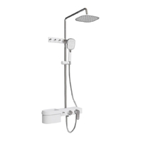 Fixsen Slot FX-9300 белая, хром, с изливом