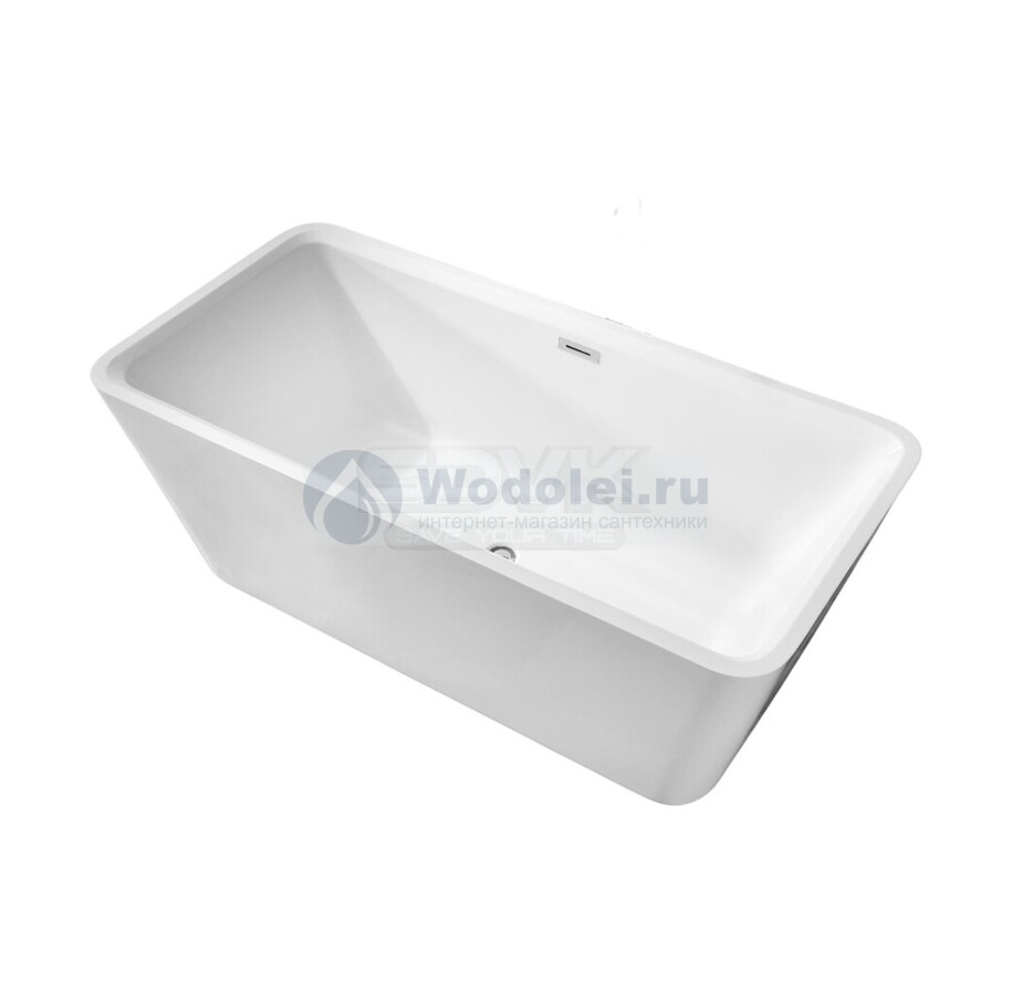 Акриловая ванна Grossman Cristal 170x80 GR-2023 белая глянцевая