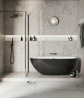 Grossman Fly 170x75 GR-1104MB бело-черная матовая