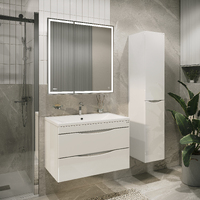 Grossman Виста 90 см белая глянцевая