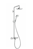 Hansgrohe Croma Select S 180 2jet Showerpipe 27351400    , , 