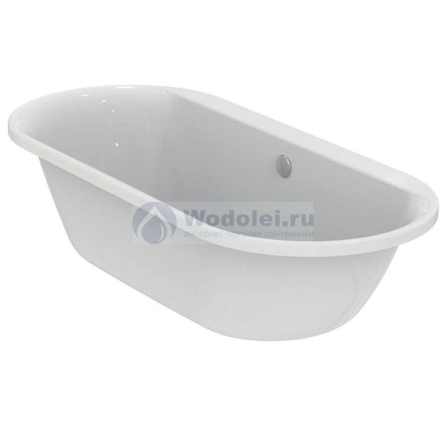Встраиваемая акриловая ванна Ideal Standard Connect Air E106801 180х80