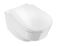 Jacob Delafon Odeon RG EDR103-BL безободковый, сиденье микролифт, белый, кнопка черная