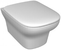 Jacob Delafon Vox E21747RU-CP безободковый, сиденье микролифт, белый, кнопка хром