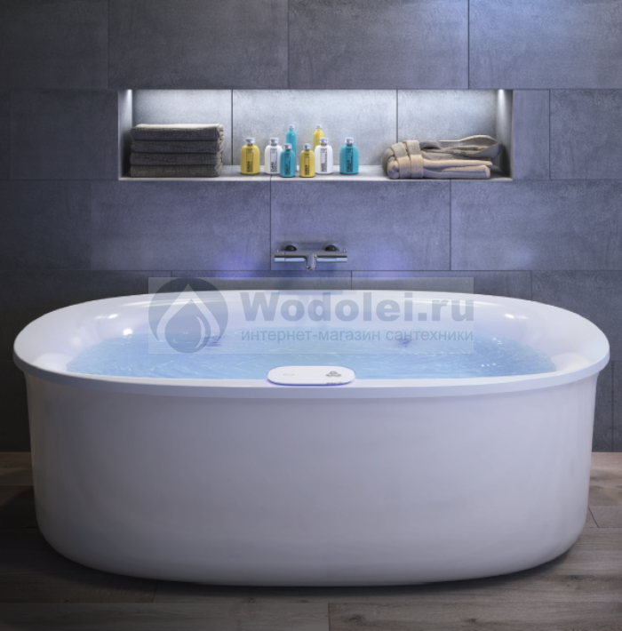 Акриловая ванна Jacuzzi Arga 175x85 белый глянцевый